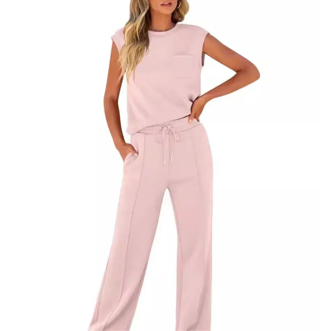 ZOMERSET MET BIJPASSENDE TOP EN BROEK VOOR DAMES