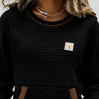 Noelle™ | Crew Neck Kleurblok Sweatshirt
