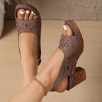 CHIQUE SANDALEN MET SLEEHAK VOOR DAMES