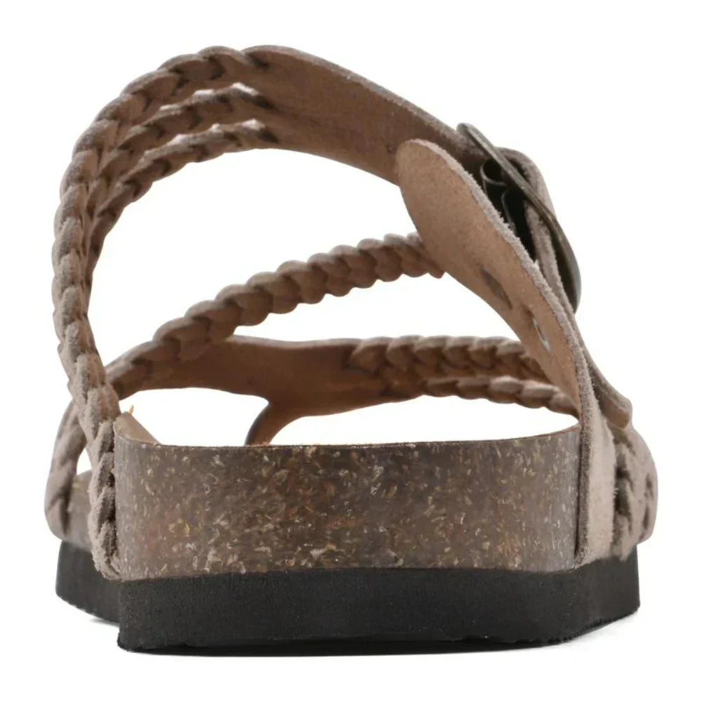 GEVLOCHTEN SANDALEN VOOR DAMES