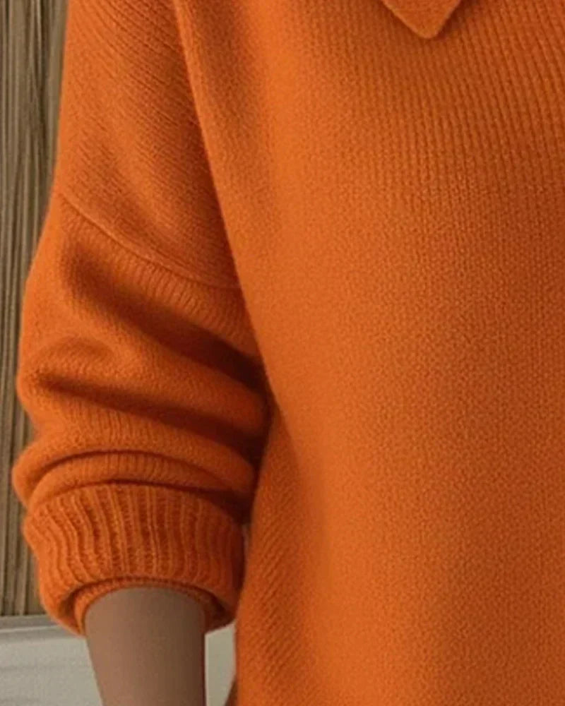 Vespera | Knopkragen Cardigan