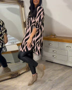 Chique bedrukte blouse voor dames