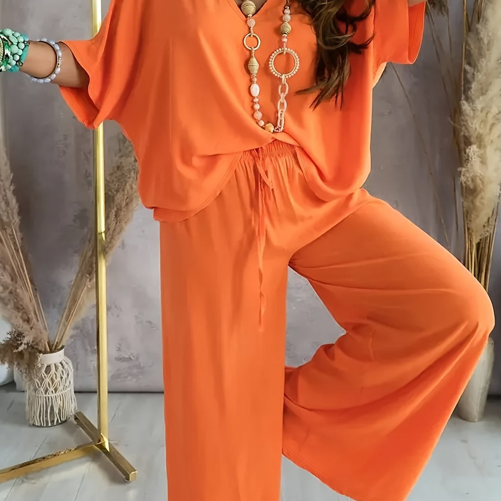 ELEGANTE SET MET V-HALS VOOR DAMES