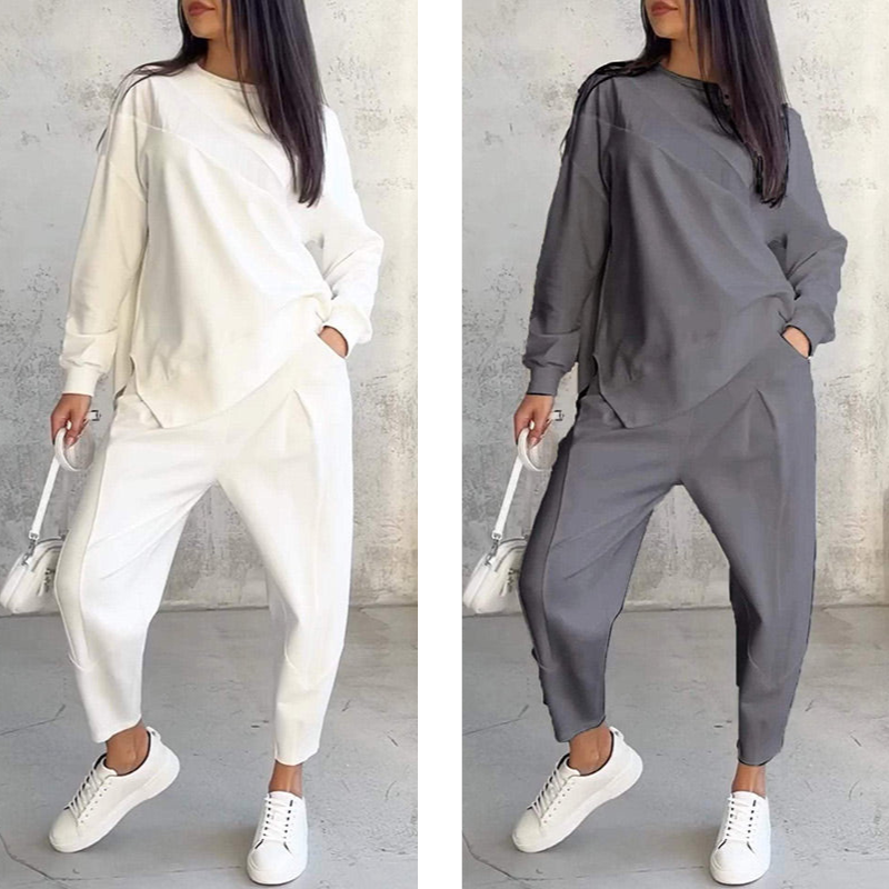 CHIQUE ELEGANTE TWEEDELIGE SET VOOR DAMES