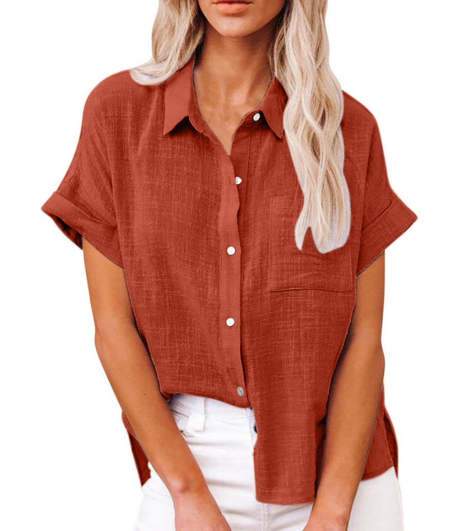 Linnen blouse voor dames