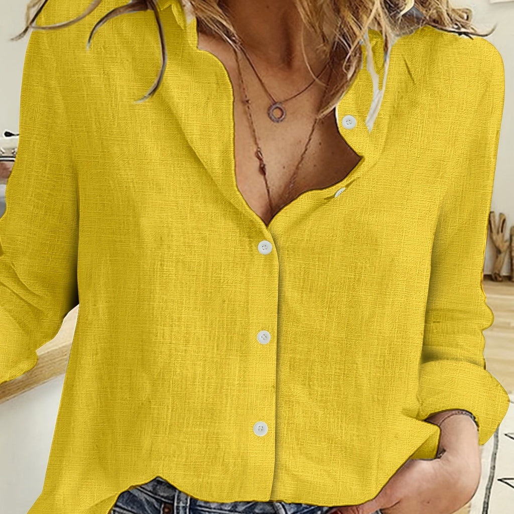 Damesblouse met losse pasvorm