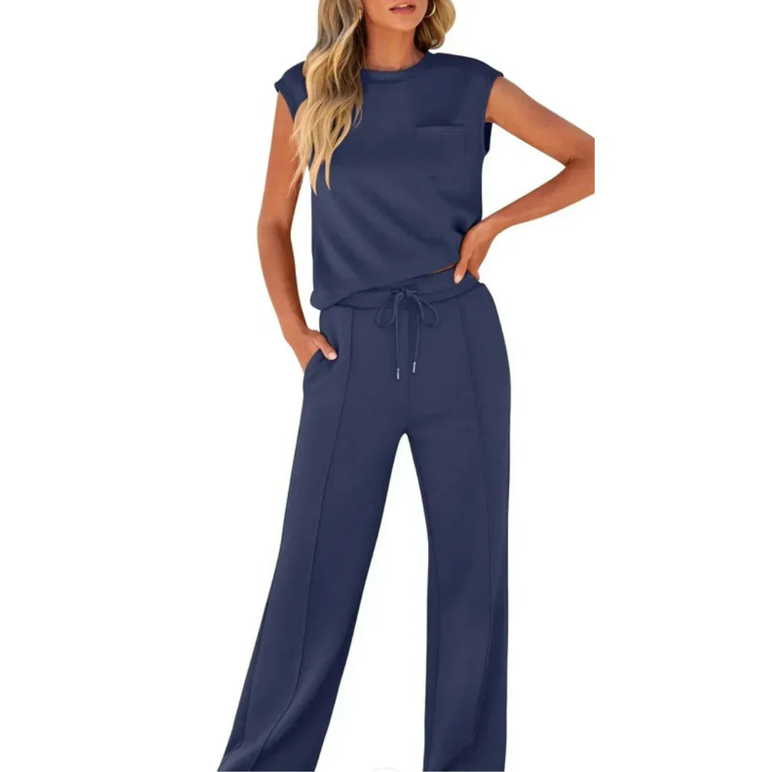 ZOMERSET MET BIJPASSENDE TOP EN BROEK VOOR DAMES