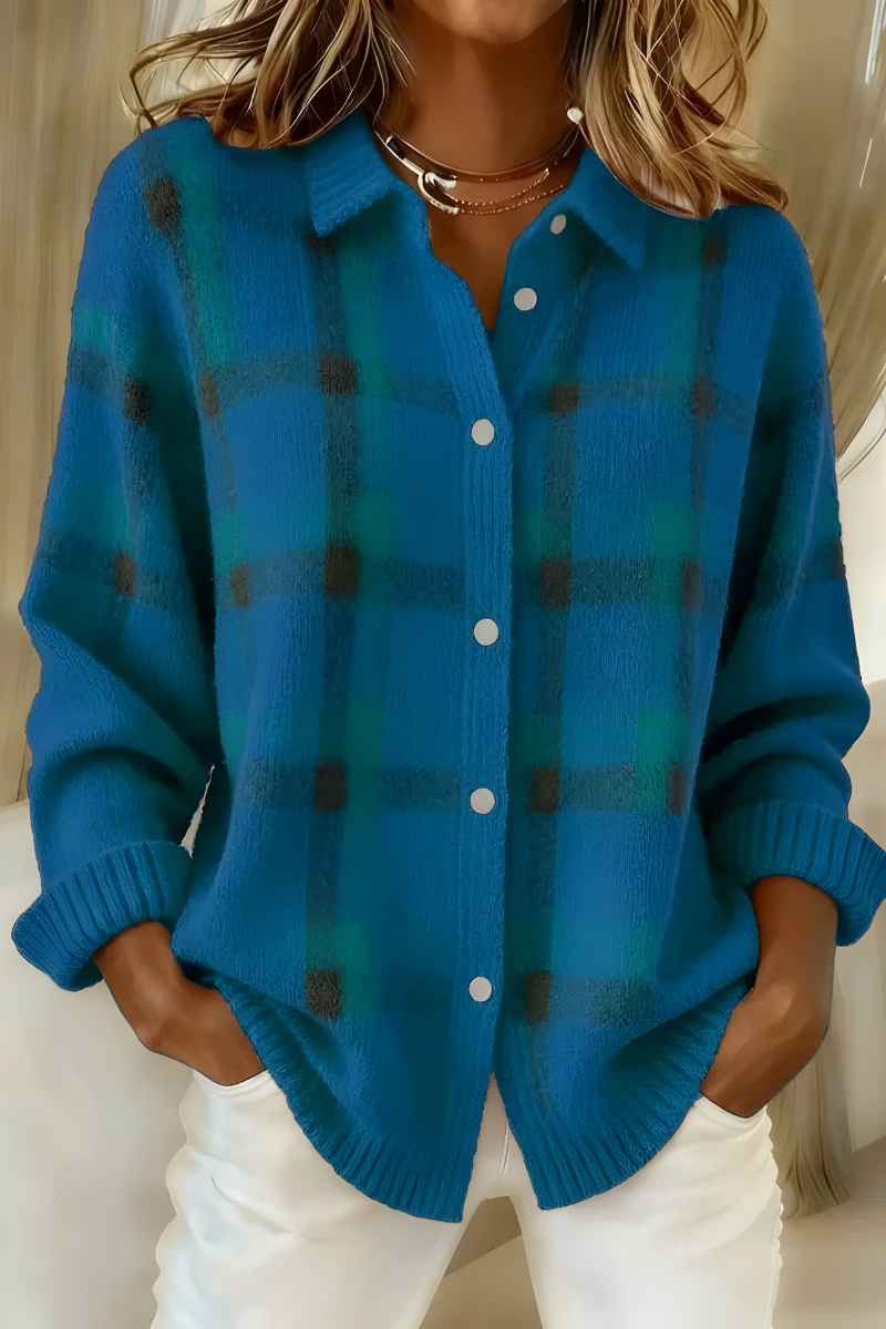 Camille | Geruite Cardigan