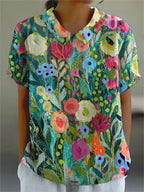 Bloemenblouse voor dames