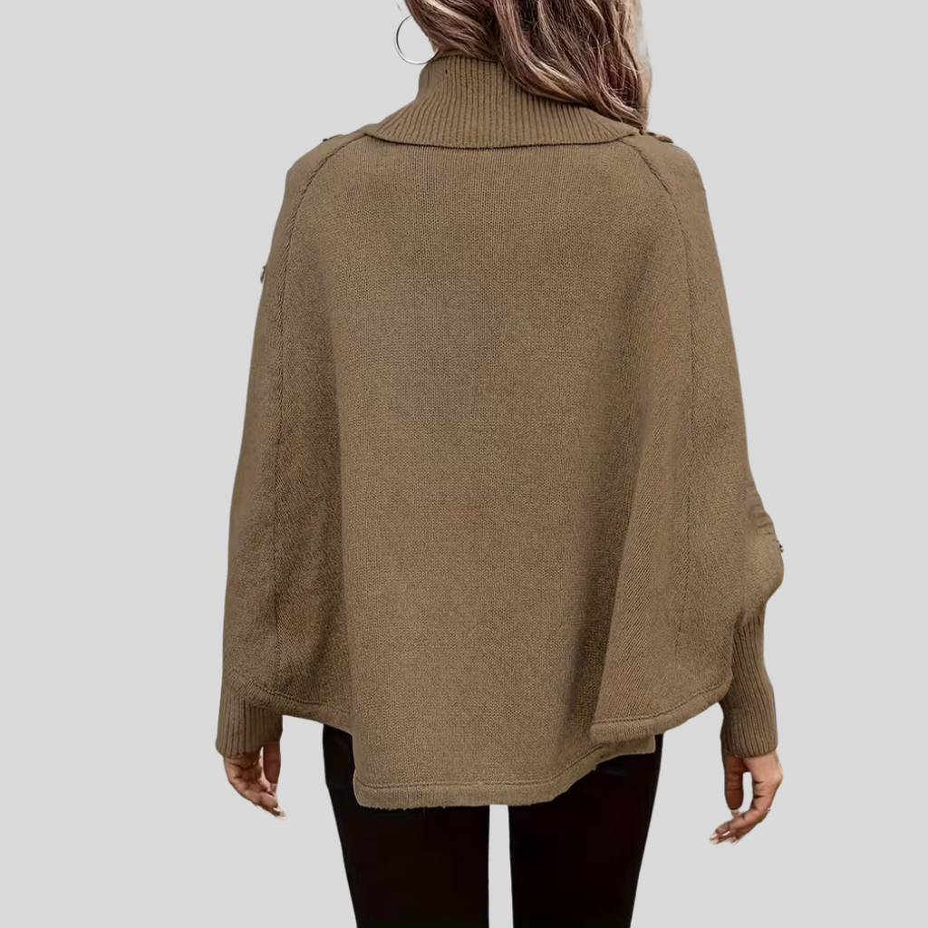 Norelle™ | Hoge Hals Kabelgebreide Trui