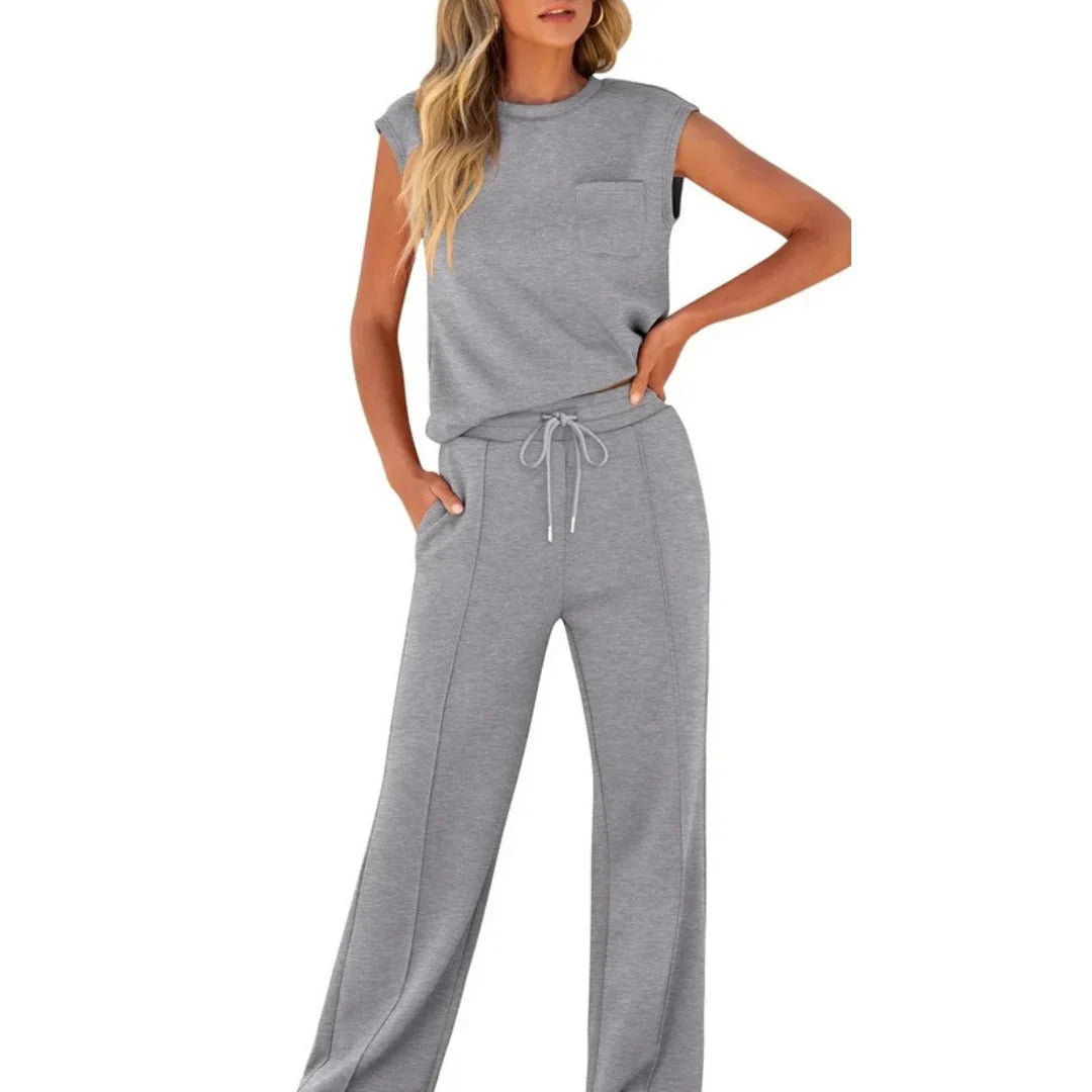ZOMERSET MET BIJPASSENDE TOP EN BROEK VOOR DAMES