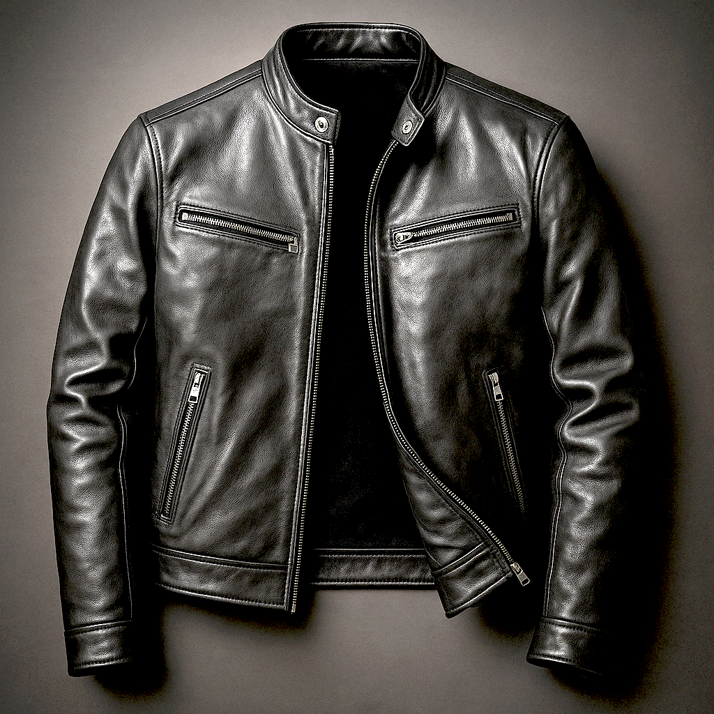 Vintage Leren Jack voor Heren – Tijdloze Stijl, Eersteklas Vakmanschap en Dagelijks Comfort