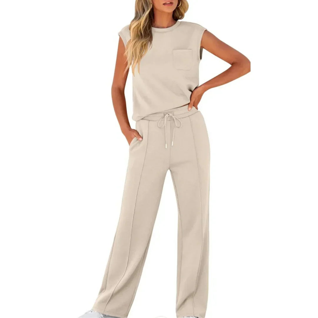 ZOMERSET MET BIJPASSENDE TOP EN BROEK VOOR DAMES