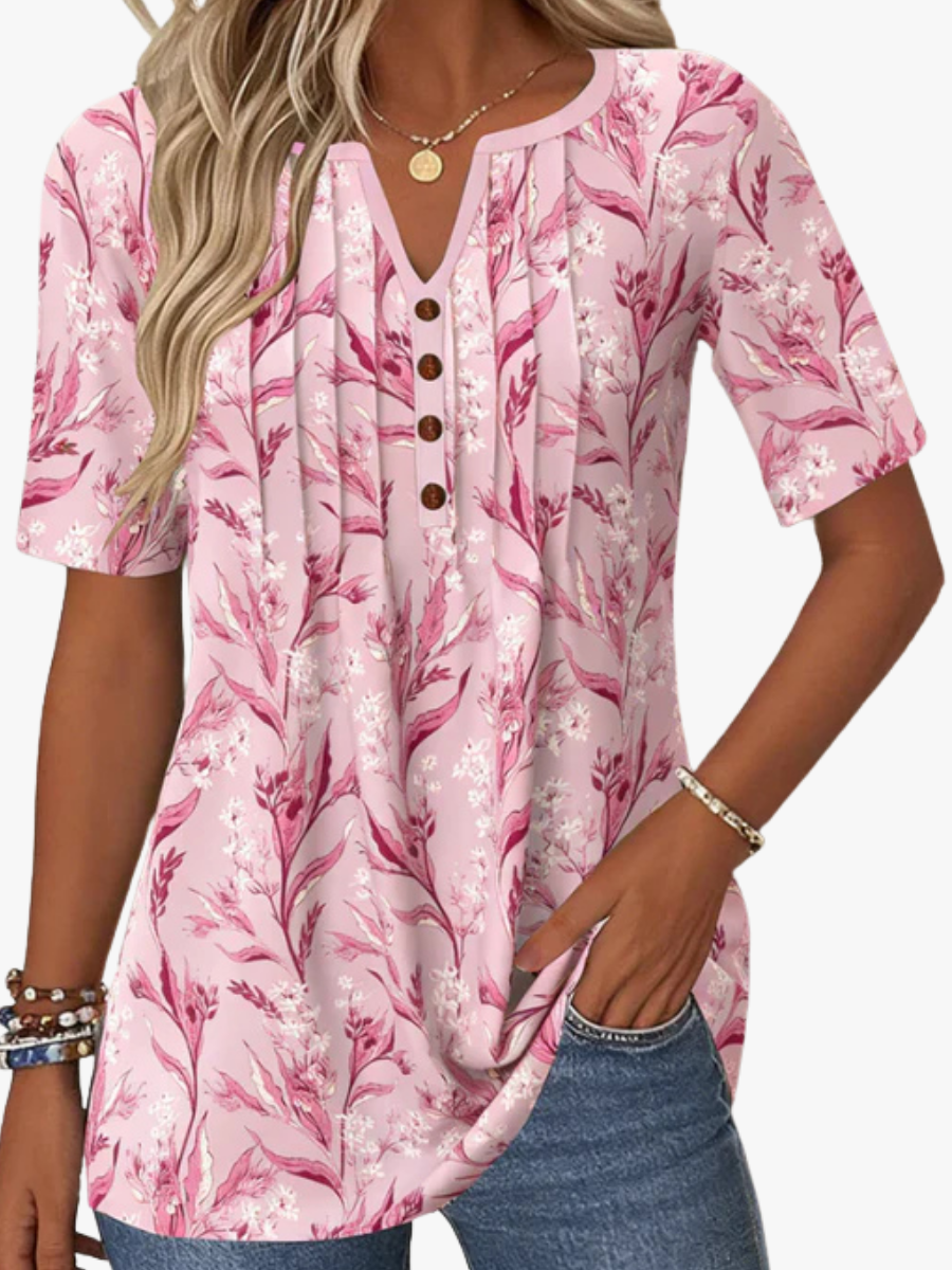 DAGELIJKS GEDRUKTE BLOUSE VOOR DAMES