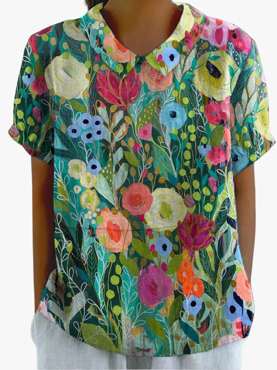 Bloemenblouse voor dames