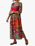 BOHEMIAANSE ARTISTIEKE JURK VOOR VROUWEN