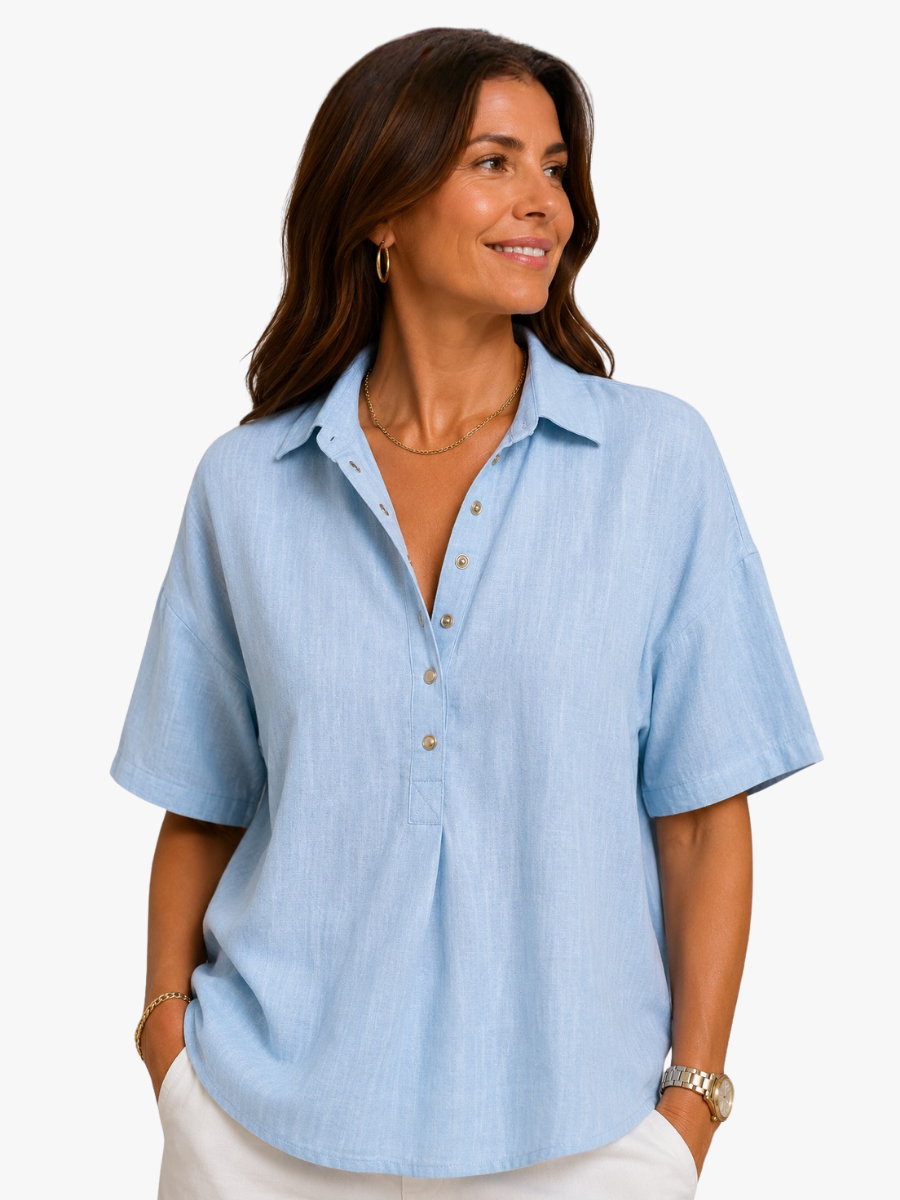 Chique blouse met kraag voor dames