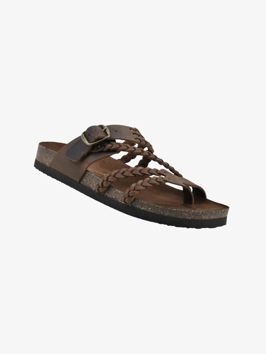 GEVLOCHTEN SANDALEN VOOR DAMES