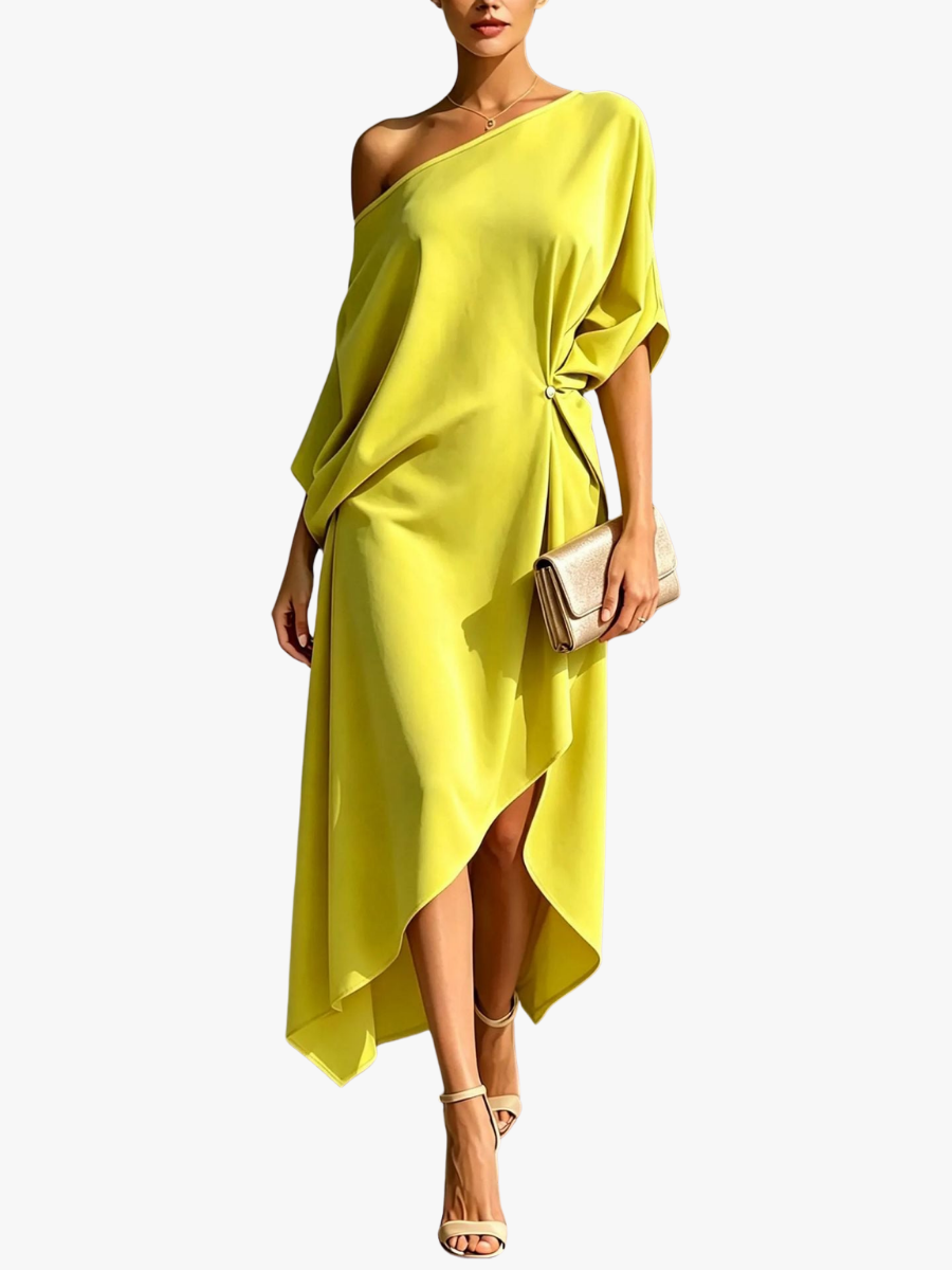 ASYMMETRISCHE CHIQUE JURK VOOR DAMES