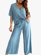 ELEGANTE SET MET V-HALS VOOR DAMES