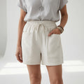 ELASTISCHE SHORTS VOOR DAMES