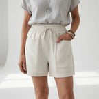 ELASTISCHE SHORTS VOOR DAMES
