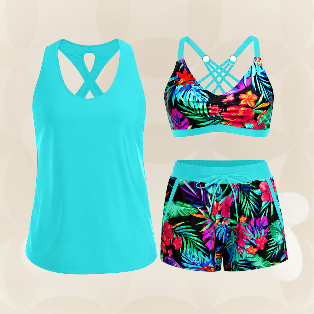 DRIEDELIGE BIKINISETS VOOR DAMES
