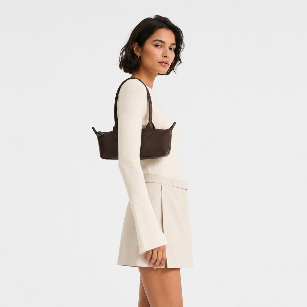 Longchamp Le Pliage Xtra M Shoulder Bag – Mocha