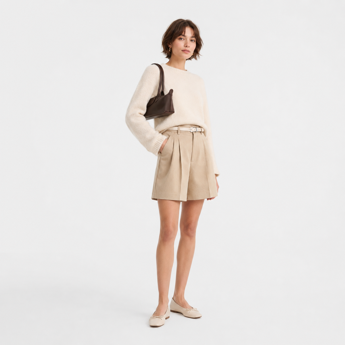 Longchamp Le Pliage Xtra M Shoulder Bag – Mocha
