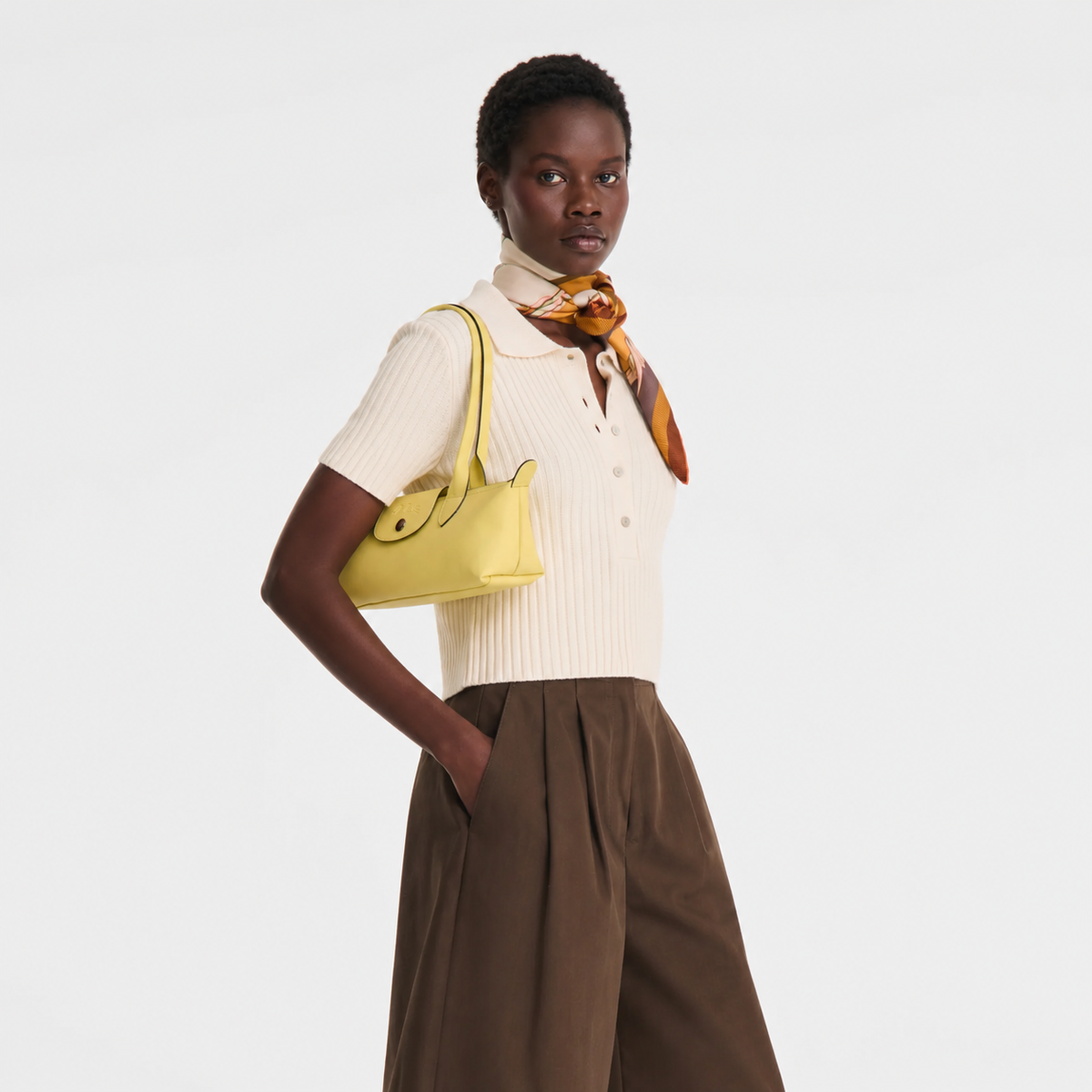Longchamp Le Pliage Xtra M Shoulder Leather Bag