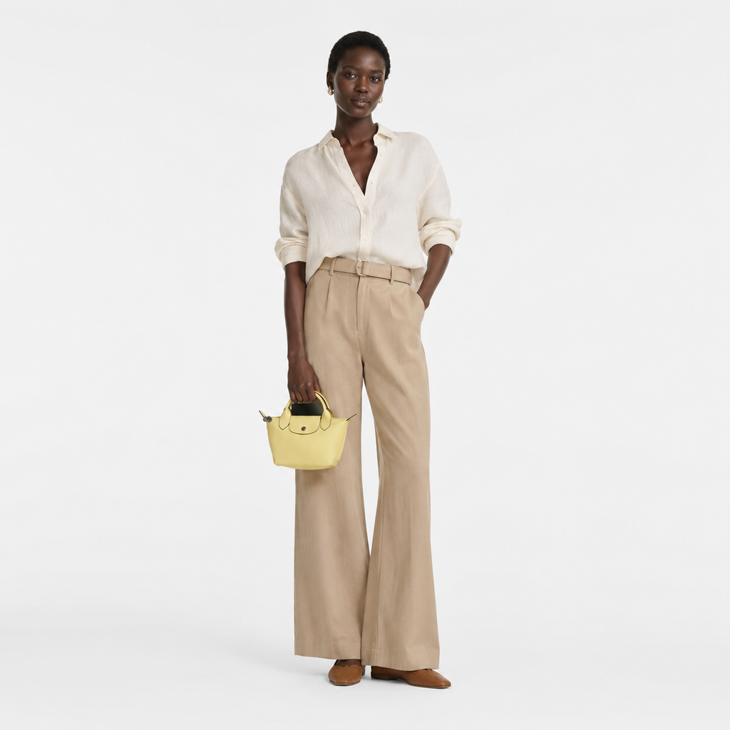 Longchamp Le Pliage Xtra XS Leather Bag – Pistachio