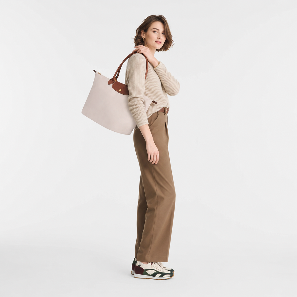 Longchamp Le Pliage Large Tote – Paper