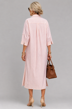 CHIQUE ELEGANTE MIDI-JURK VOOR DAMES