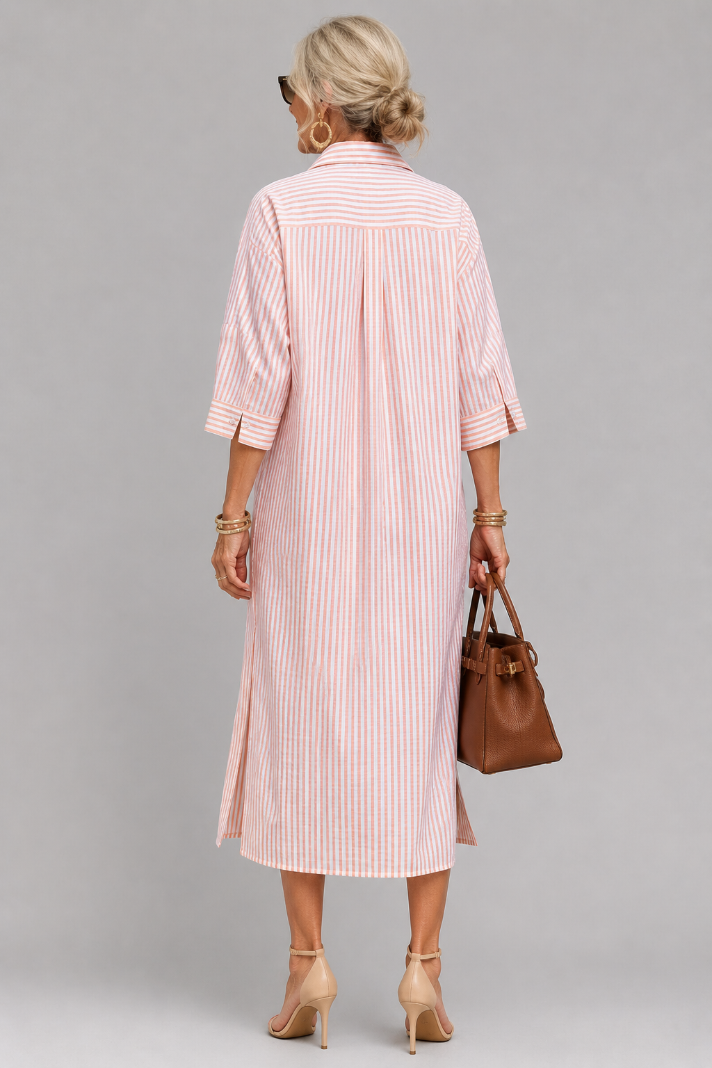 CHIQUE ELEGANTE MIDI-JURK VOOR DAMES