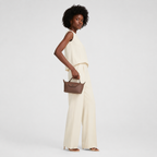Longchamp Le Pliage Mini Leather Bag – Mokka