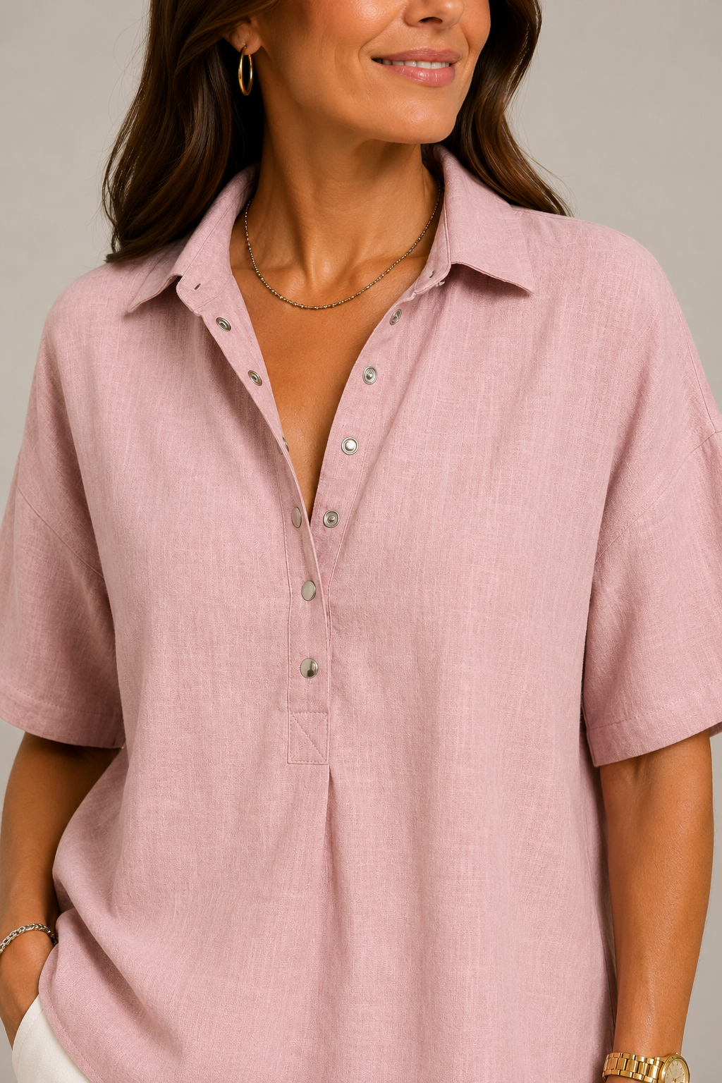Chique blouse met kraag voor dames