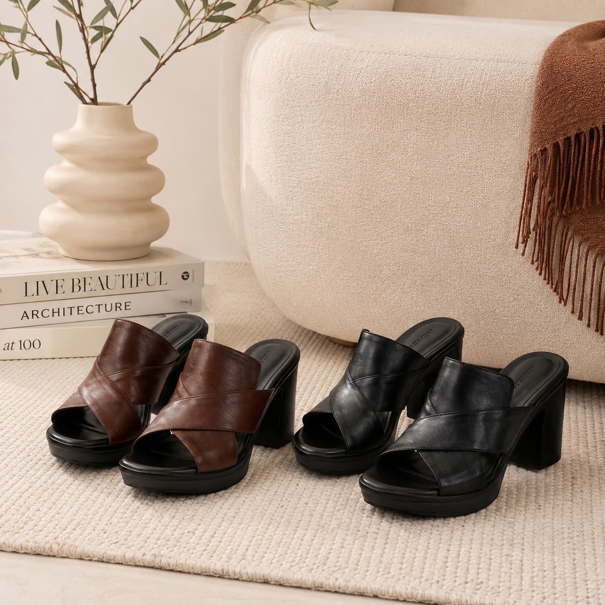 ELEGANTE STEUNSANDALEN VOOR VROUWEN