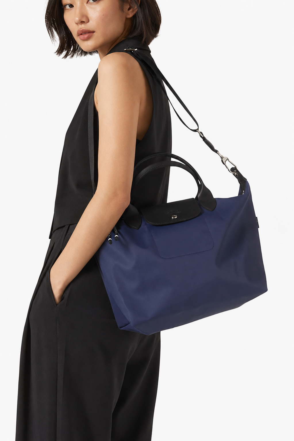 Longchamp Le Pliage Energy L Top Handle Crossbody Bag