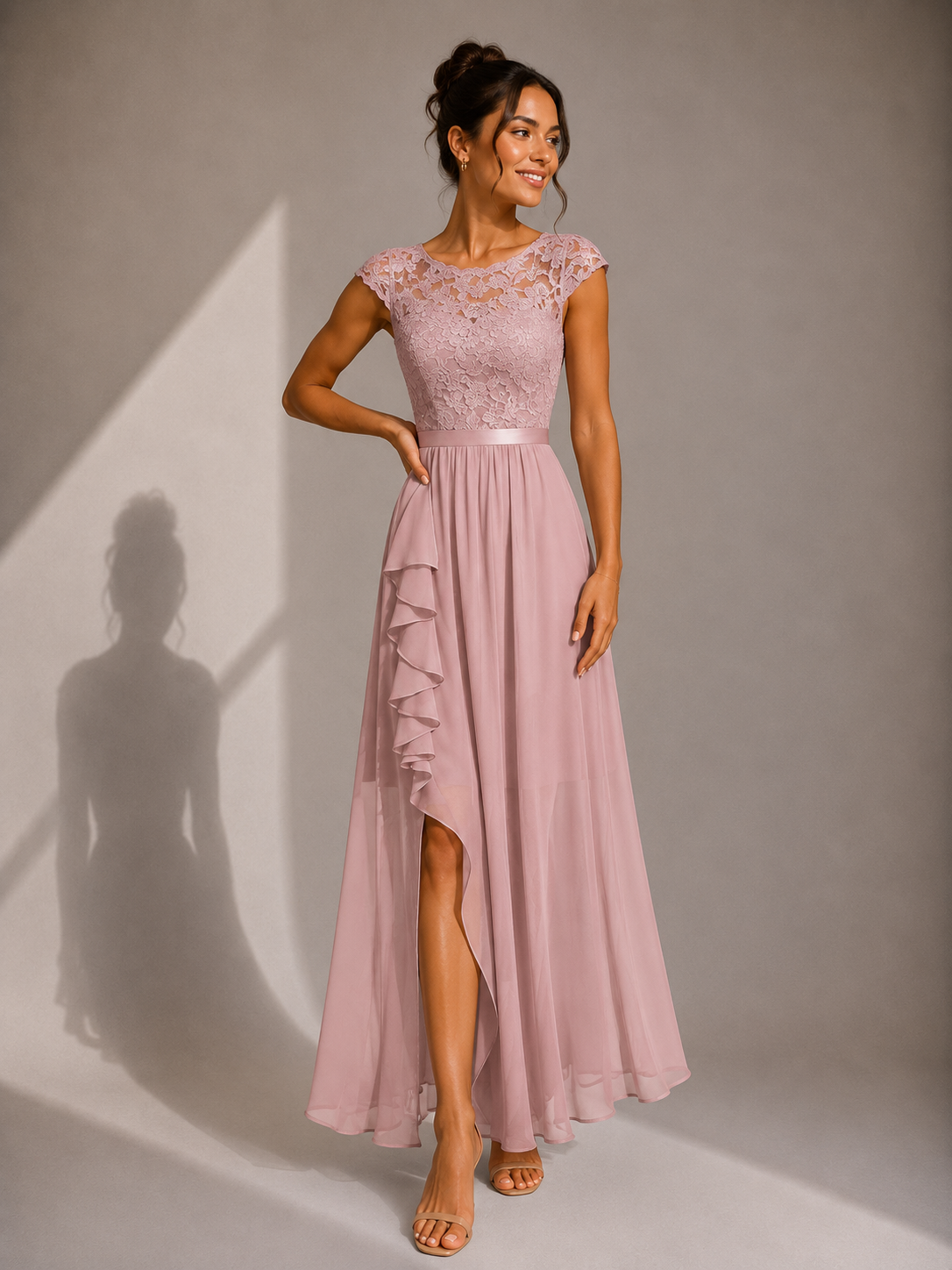 ELEGANTE MAXI-JURK VOOR DAMES