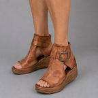 CHIQUE WIGSANDALEN VOOR DAMES