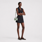 Longchamp Le Pliage Mini Leather Bag – Tundra