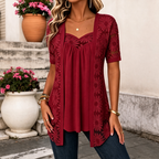 Damesblouse van kant