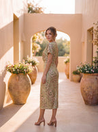 ELEGANTE MIDI JURK VOOR VROUWEN