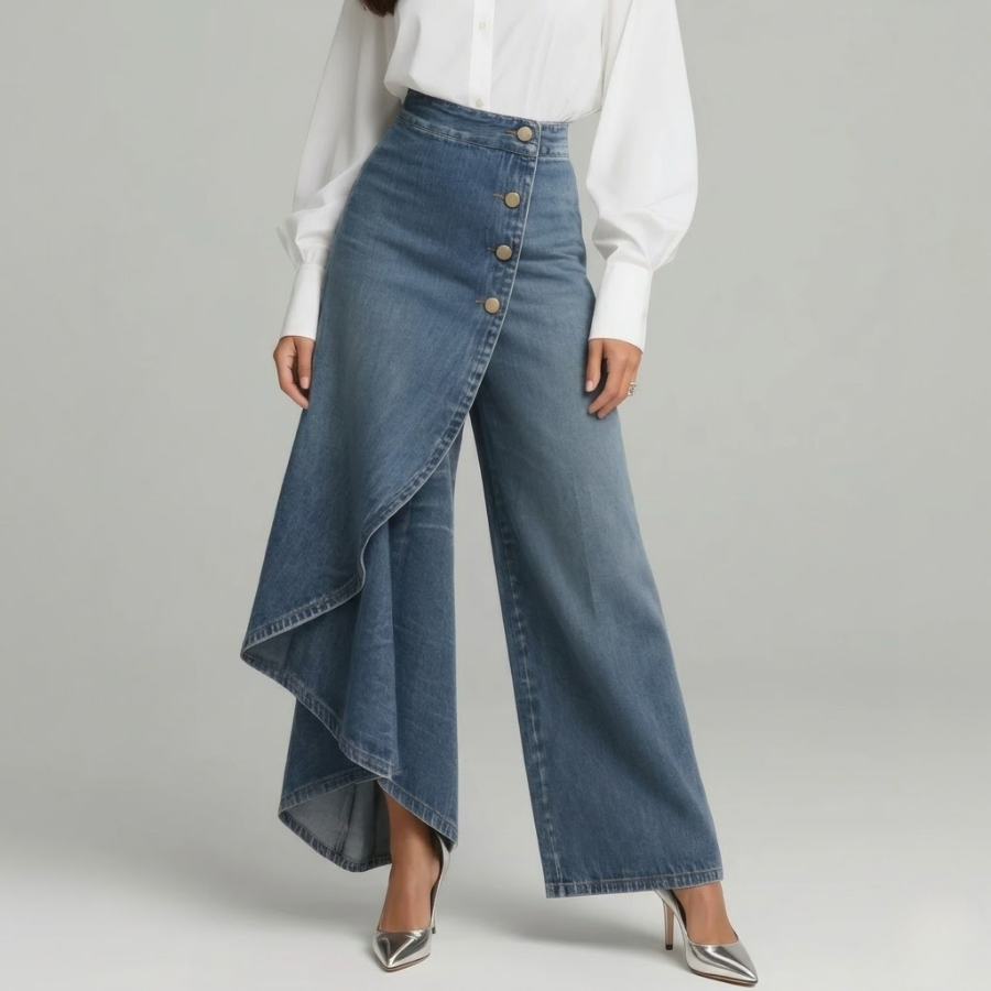 WIJDE JEANS VOOR DAMES