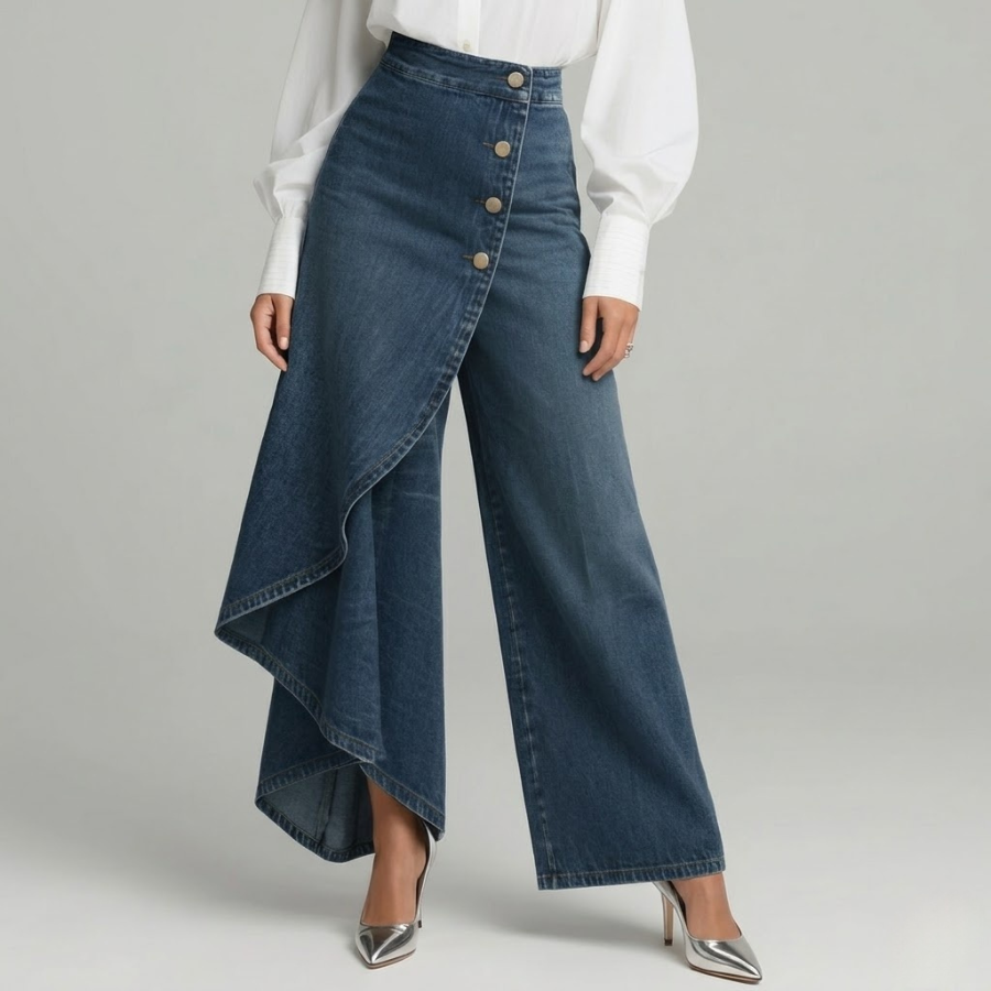 WIJDE JEANS VOOR DAMES