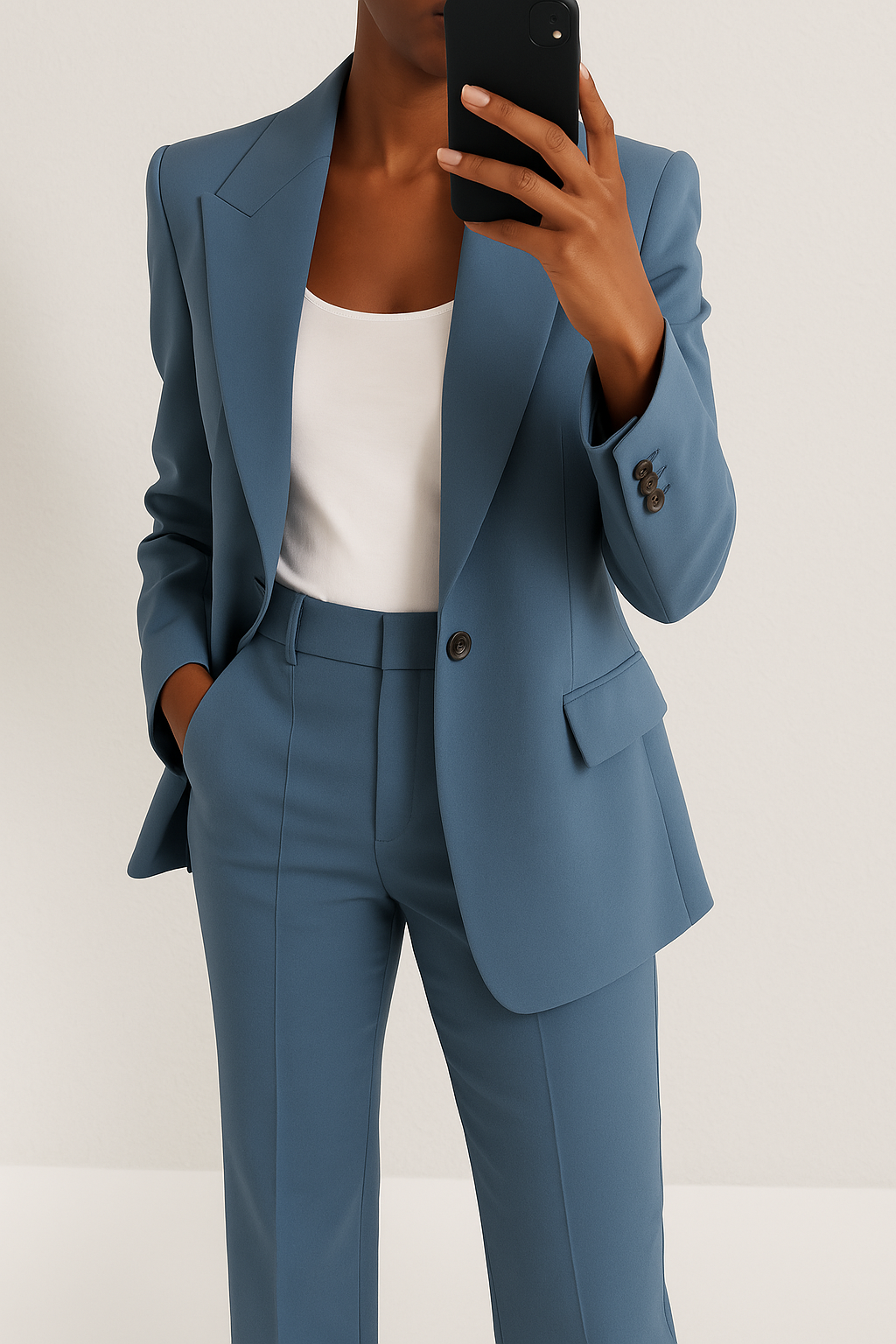 KLASSIEKE ELEGANTE TWEEDELIGE SET VOOR VROUWEN