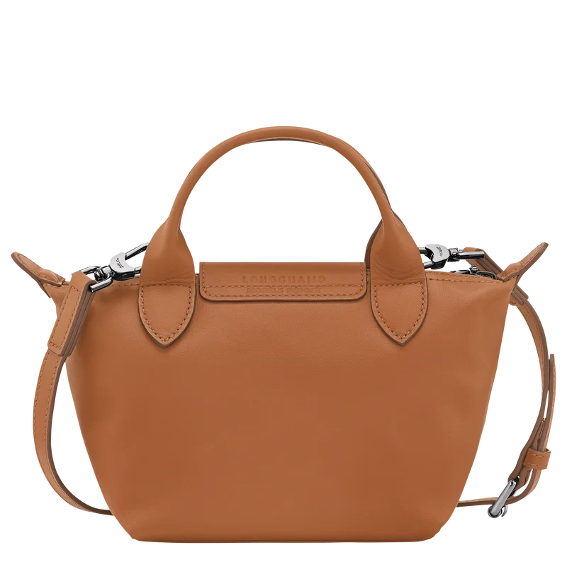 Longchamp Le Pliage Xtra XS Leather Bag – Cashew