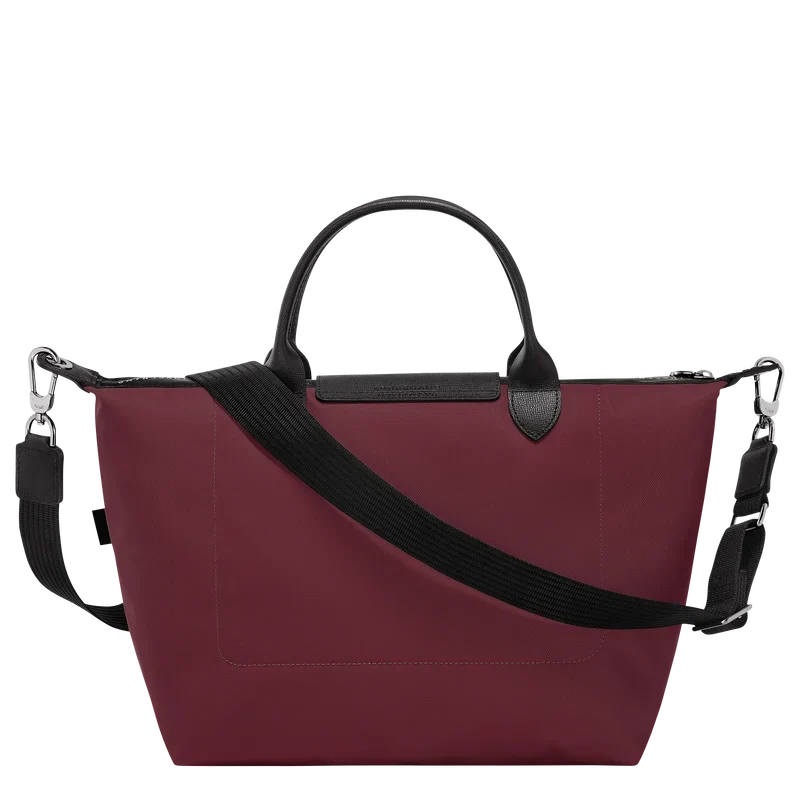 Longchamp Le Pliage Energy L Top Handle Bag – Burgundy