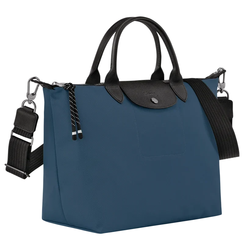 Longchamp Le Pliage Energy L Top Handle Bag – Ink Blue