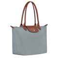 Longchamp Le Pliage Medium Tote – Steel